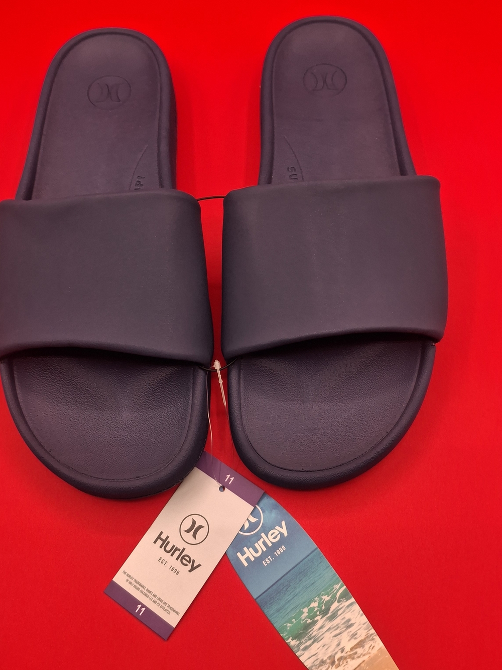 Hurley Men’s Dark Navy Slide Sandals